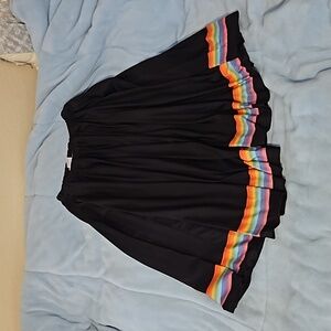 Rainbow Redo Midi Skirt